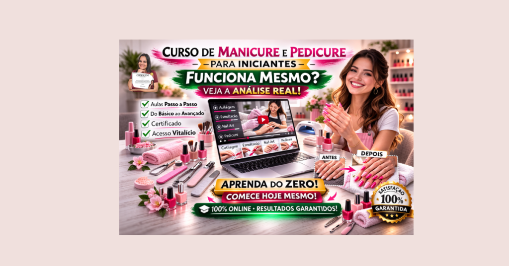 curso de manicure e pedicure para iniciantes da faby cardoso funciona mesmo análise do curso online