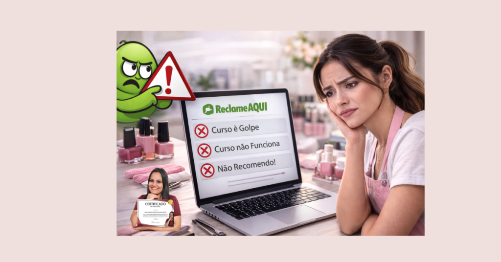reclamações sobre curso de manicure e pedicure para iniciantes análise de reputação online